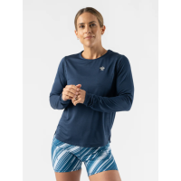 RABBIT - Women's - Race Pace Tee LS - Dress Blues